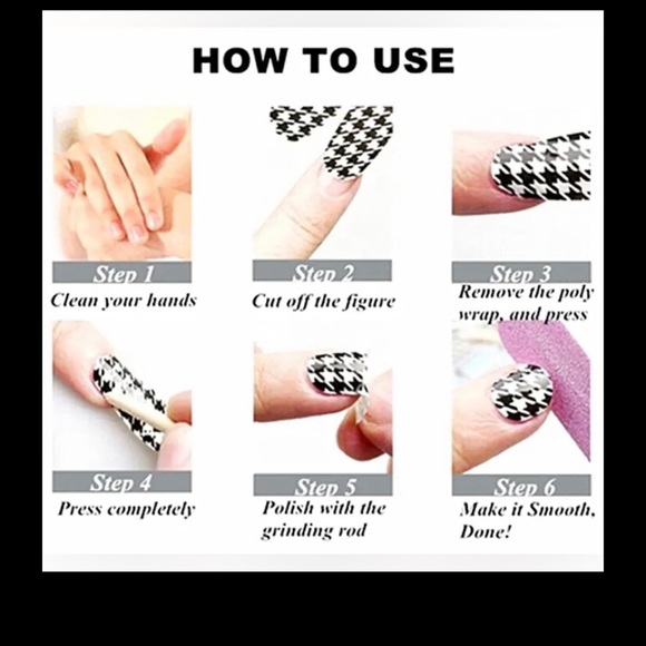 $1 HALLOWEEN NAIL STICKER WRAPS. NEW. $1 WITH ANY $10 ORDER OR MORE - Picture 2 of 16